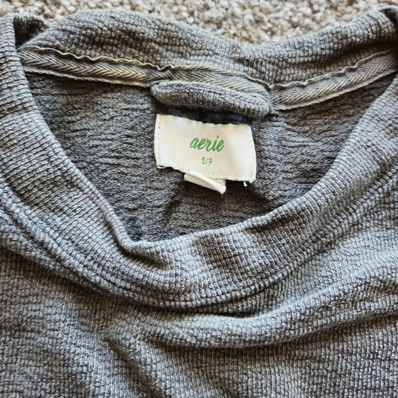 Aerie summer desert sweatshirt grey small - Picture 3 of 3